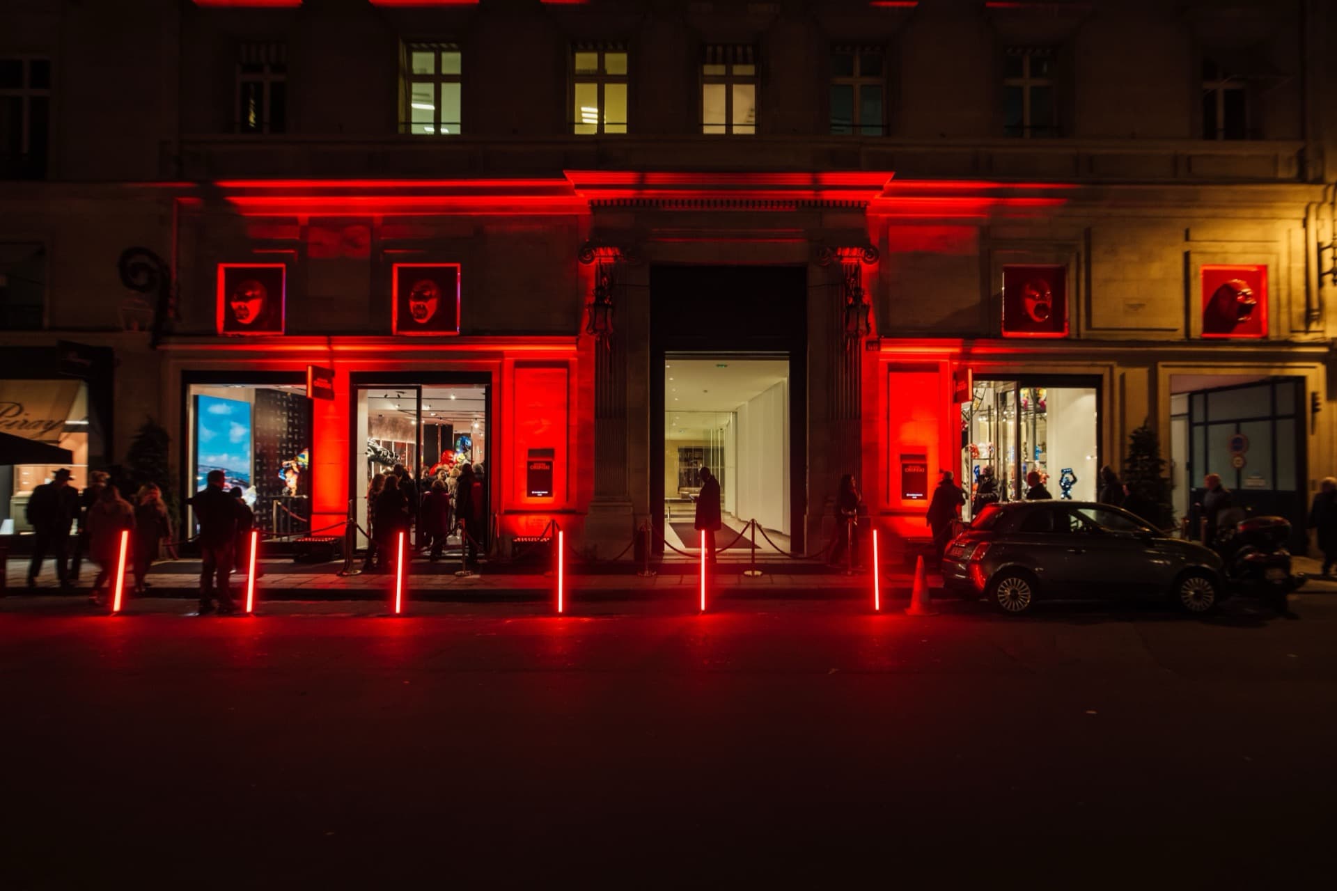 Façade de la Galerie Orlinski à Paris